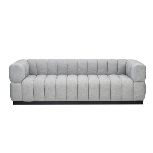 4 seater white sofa