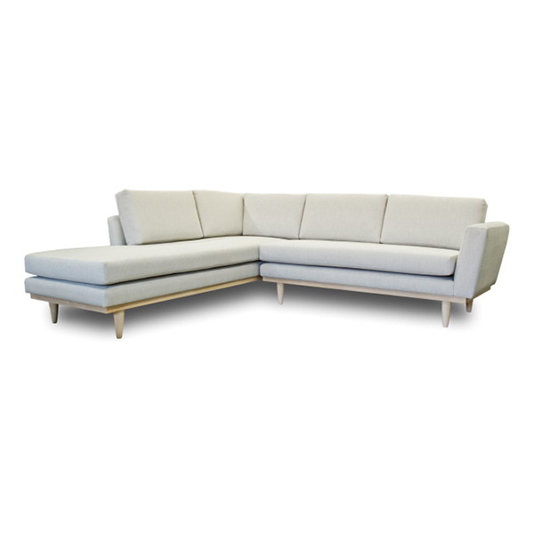 large white sectional sofa